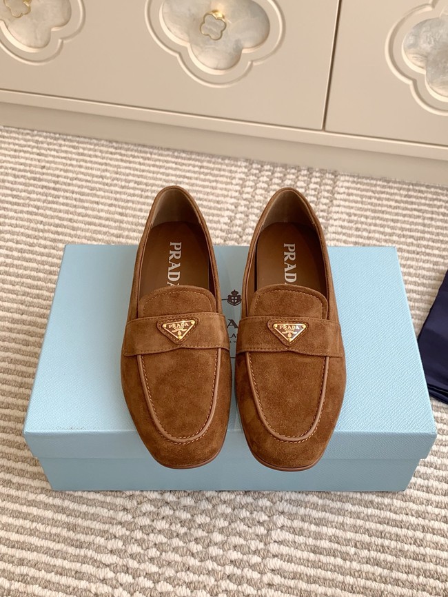 Prada leather loafers 87199-3