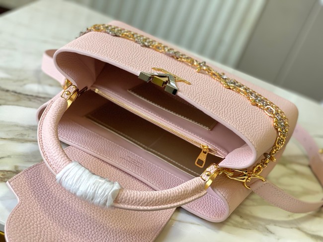 Louis Vuitton Capucines M25089 Jasmine Pink