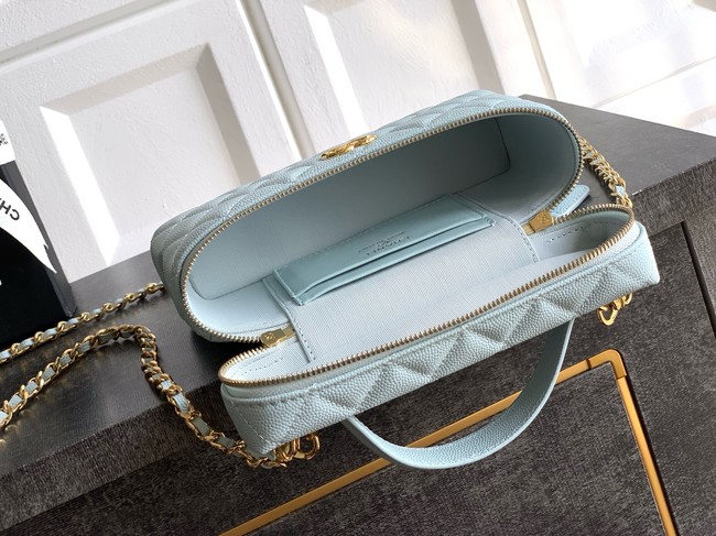 Chanel Vanity with Chain 26C AP4936 blue