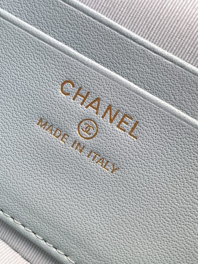 Chanel Vanity with Chain 26C AP4936 blue