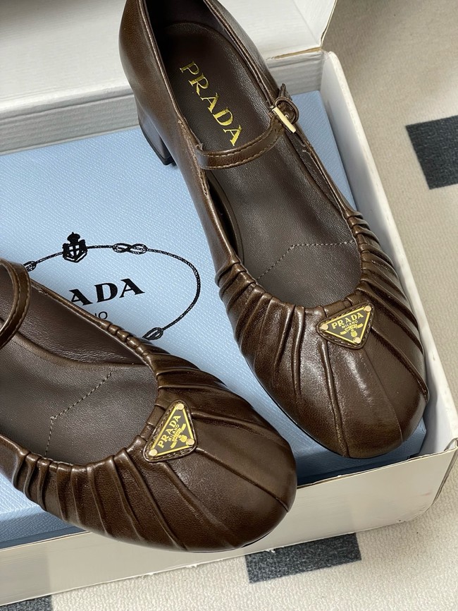 PRADA leather ballerinas 21055-3