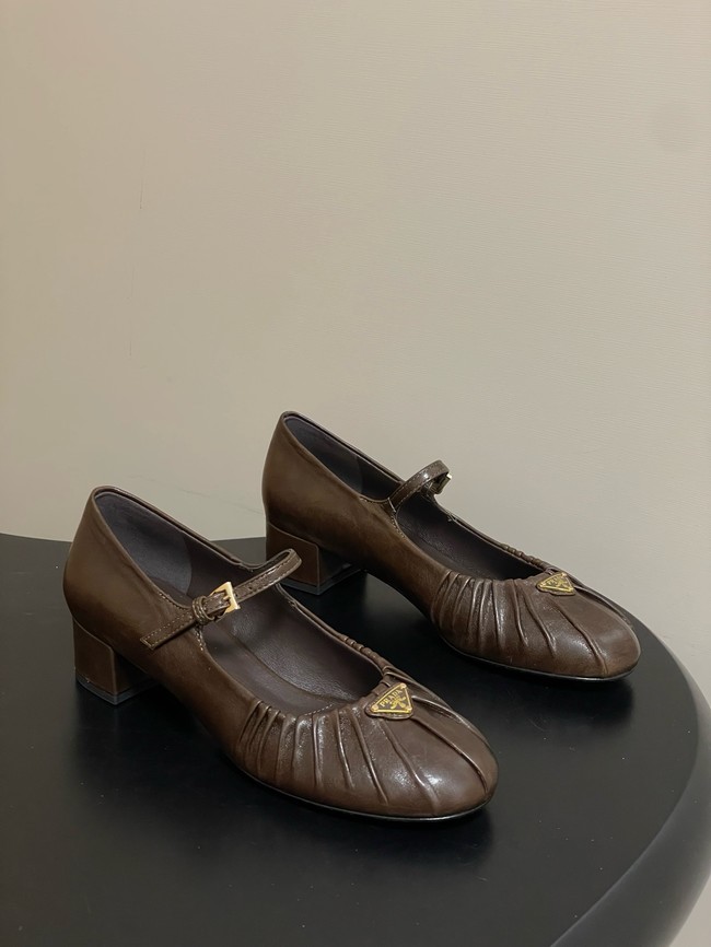 PRADA leather ballerinas 21055-3