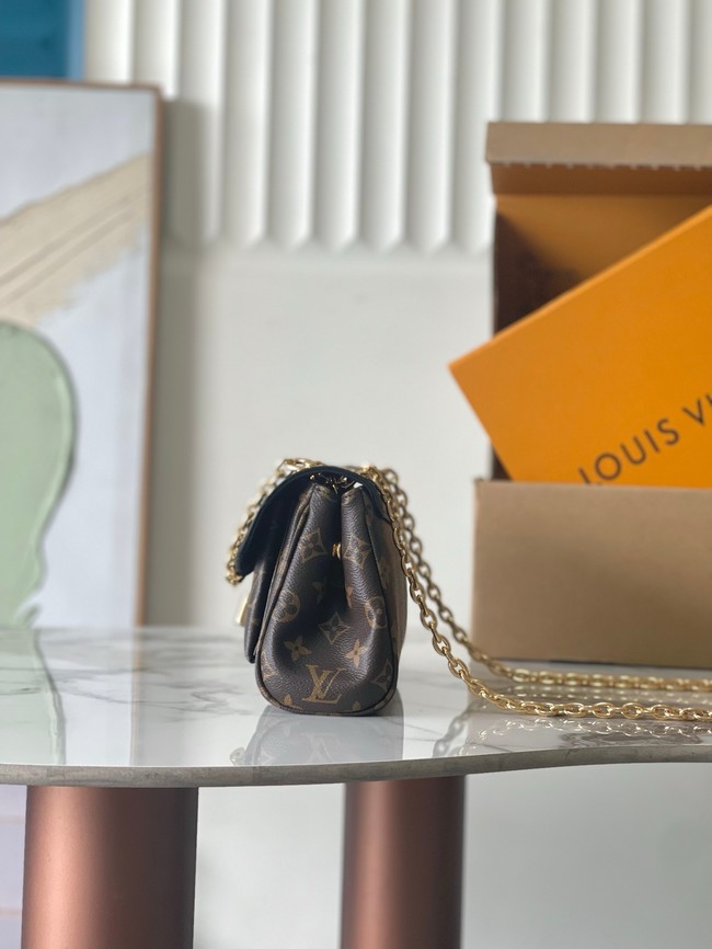 Louis Vuitton Monogram Canvas Original Leather M26398 black