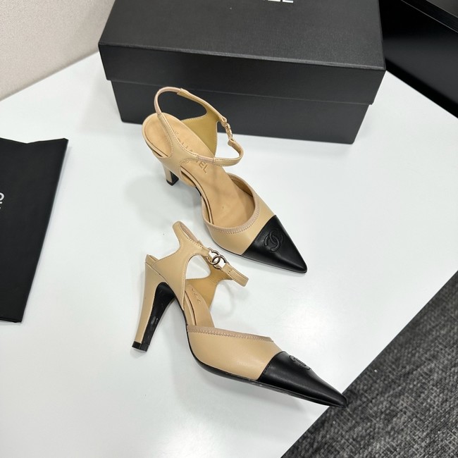 Chanel Slingbacks Iridescent Lambskin 55733-2