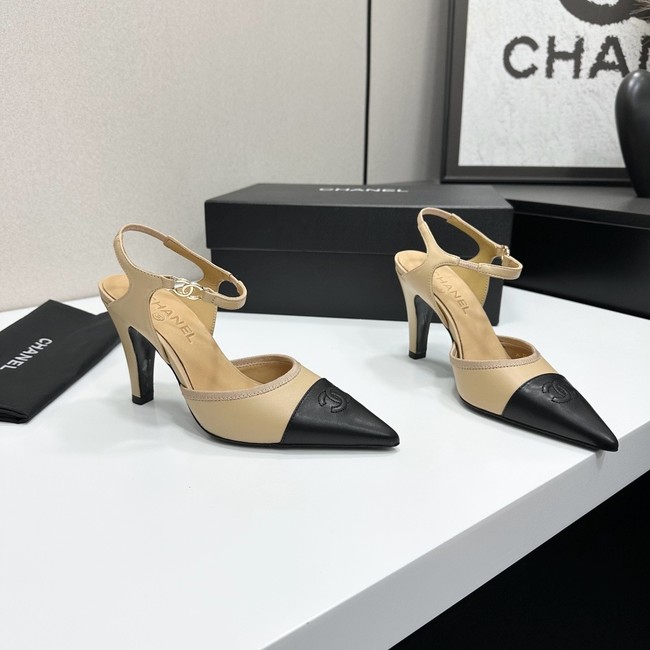 Chanel Slingbacks Iridescent Lambskin 55733-2