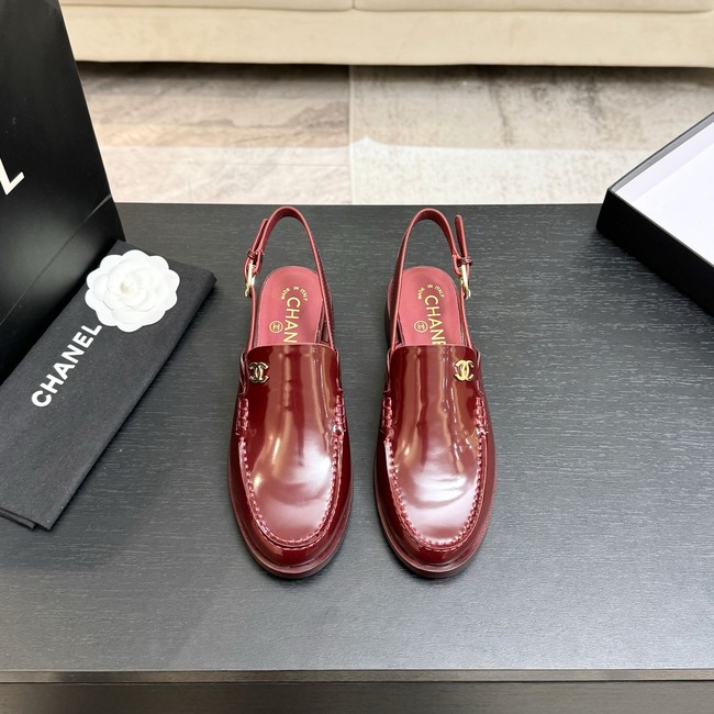 Chanel Slingbacks Shiny Calfskin G47033-1