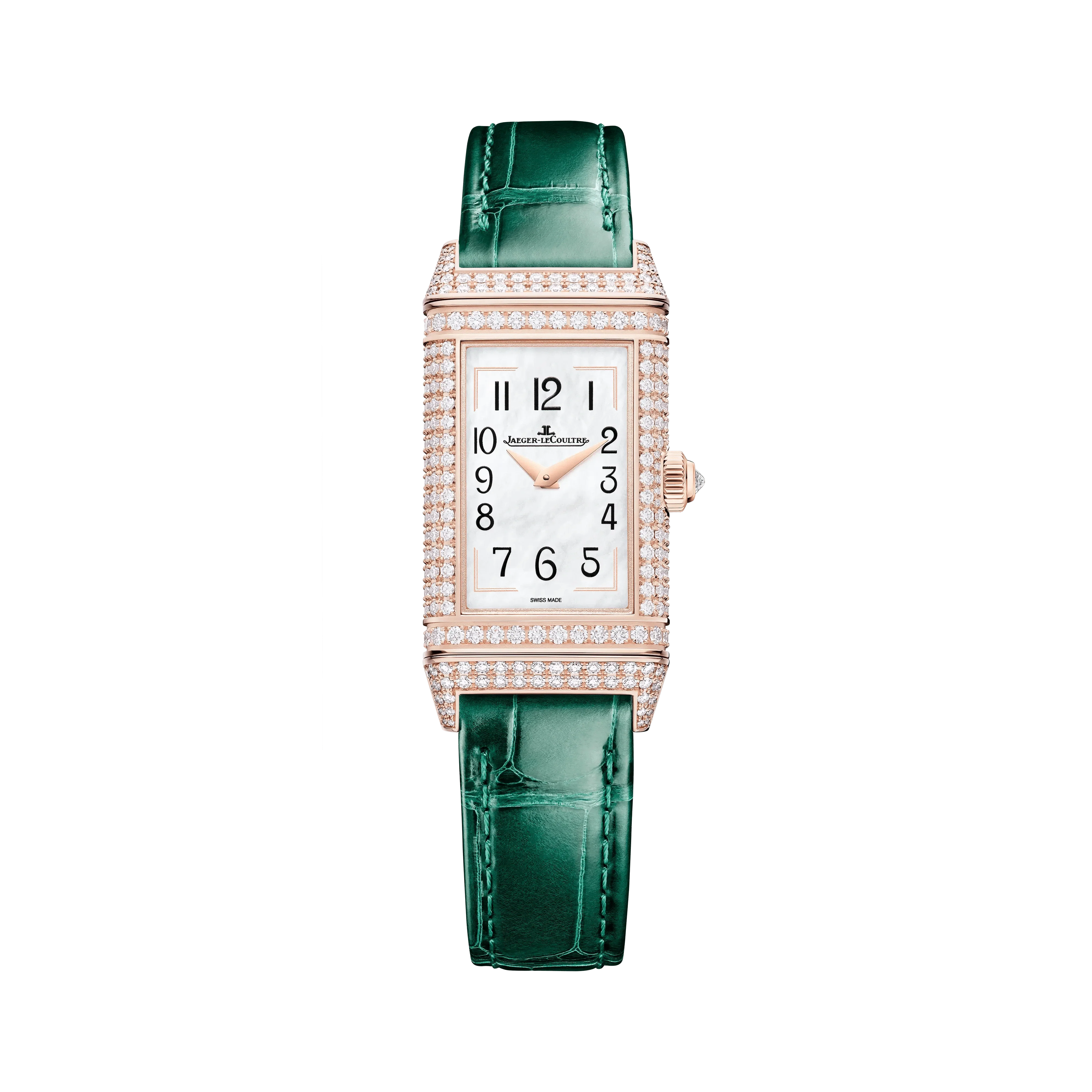 Pink Gold Reverso One Precious Flowers Women’s Watch Q3292434