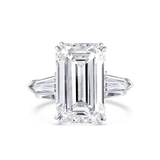 Platinum10.03ct Internally Flawless Emerald Cut Diamond Ring, GIA Certified