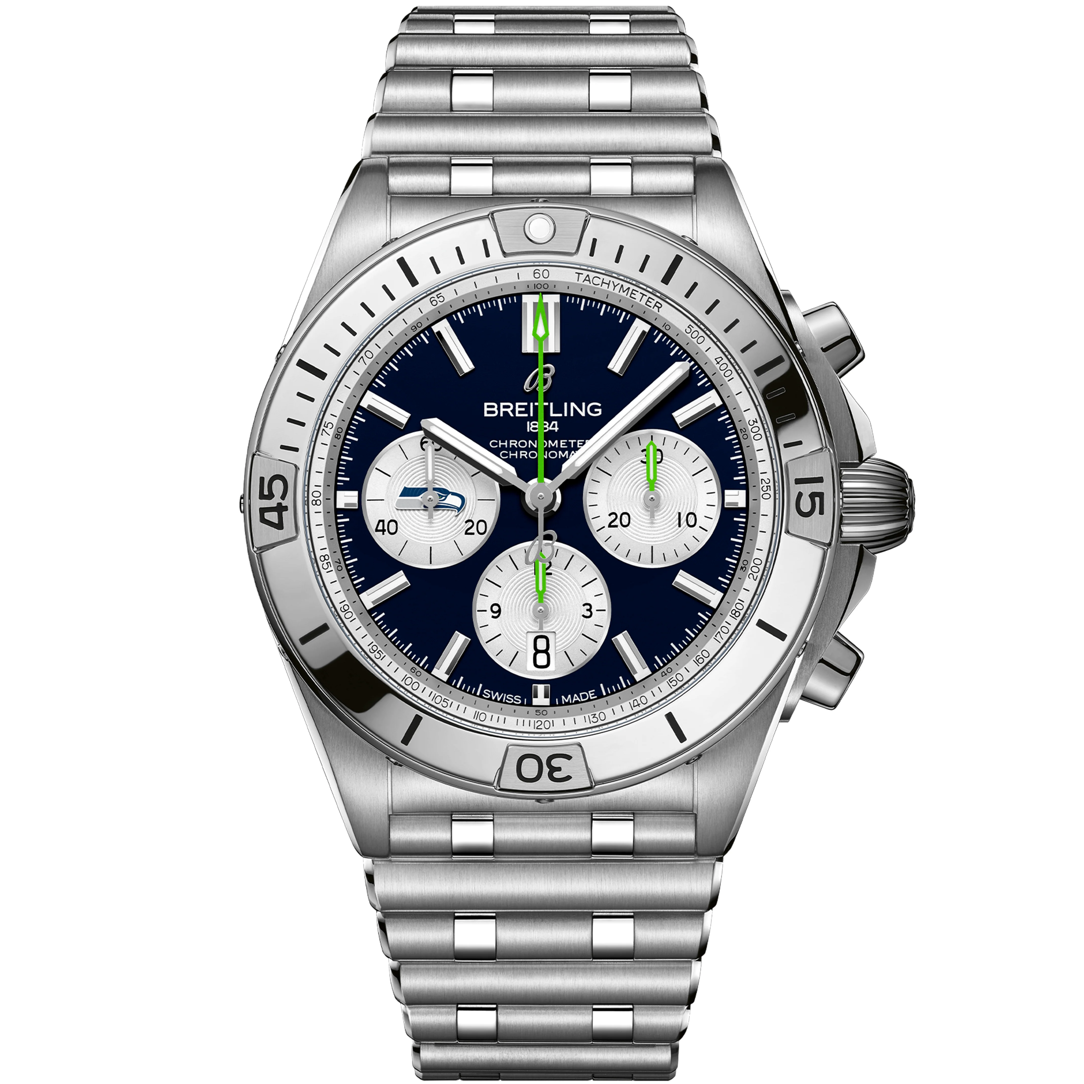 Chronomat B01 42 NFL Seattle Seahawks Edition AB01342B1C4A1