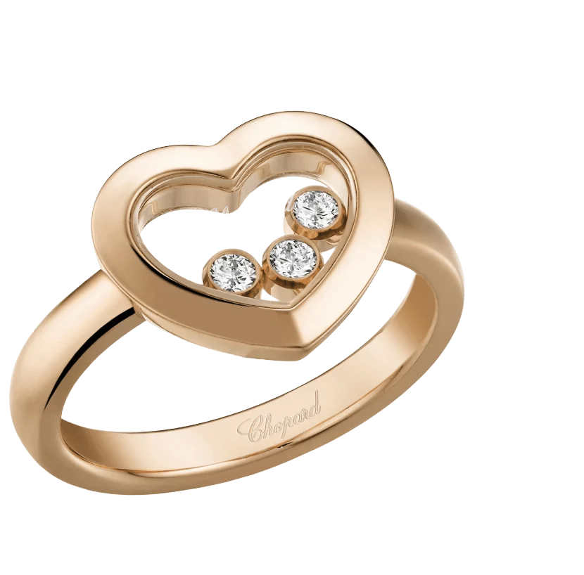 Happy Diamonds Icons Heart Rose Gold Ring