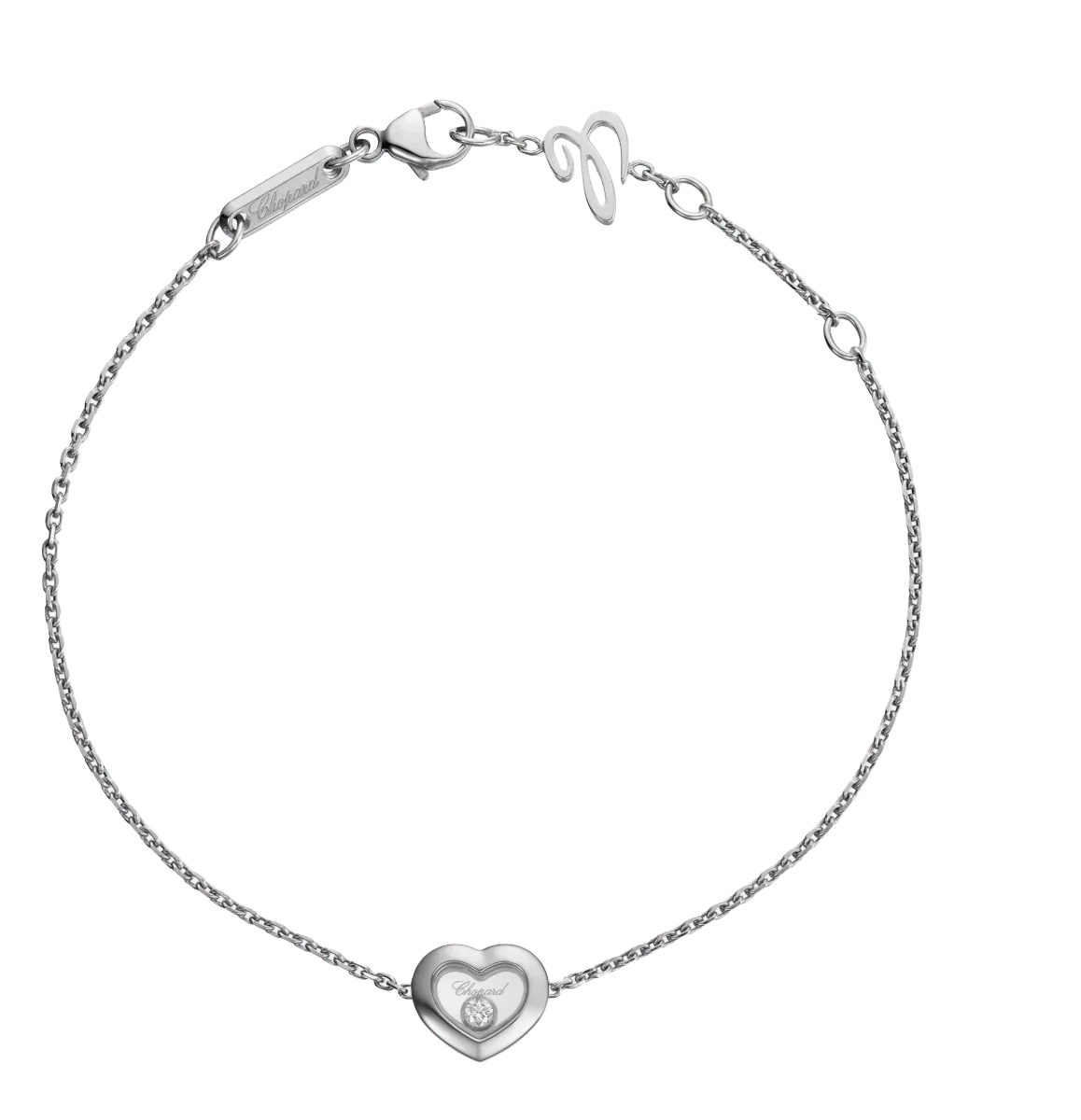 Happy Diamonds Icons White Gold Bracelet