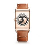 Pink Gold Reverso Tribute Geographic Men’s Watch Q714256J