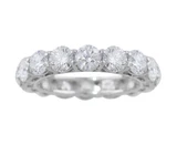4ct Diamond Eternity Band, Riviera collection