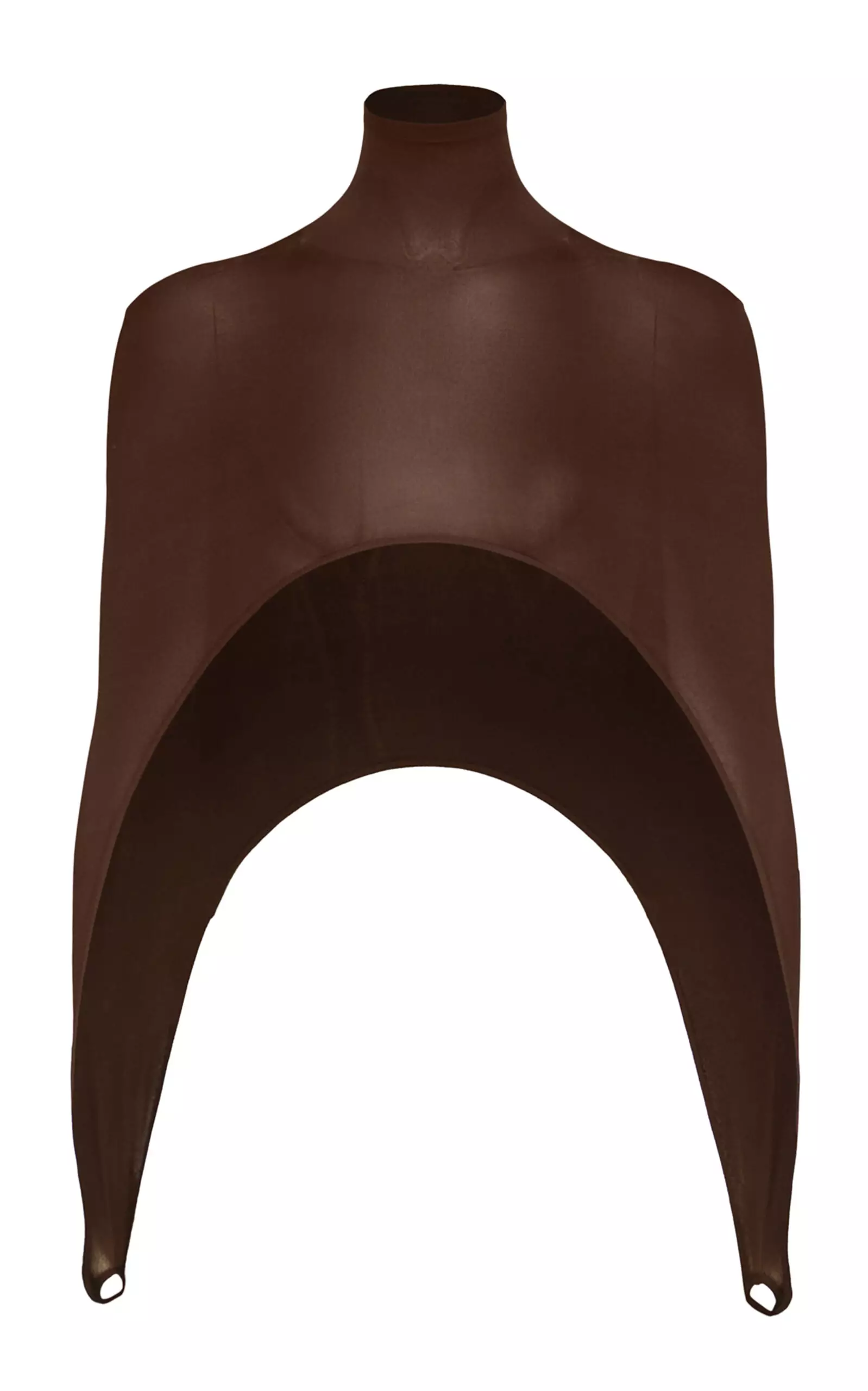 Second-Skin Silk-Blend Tension Top