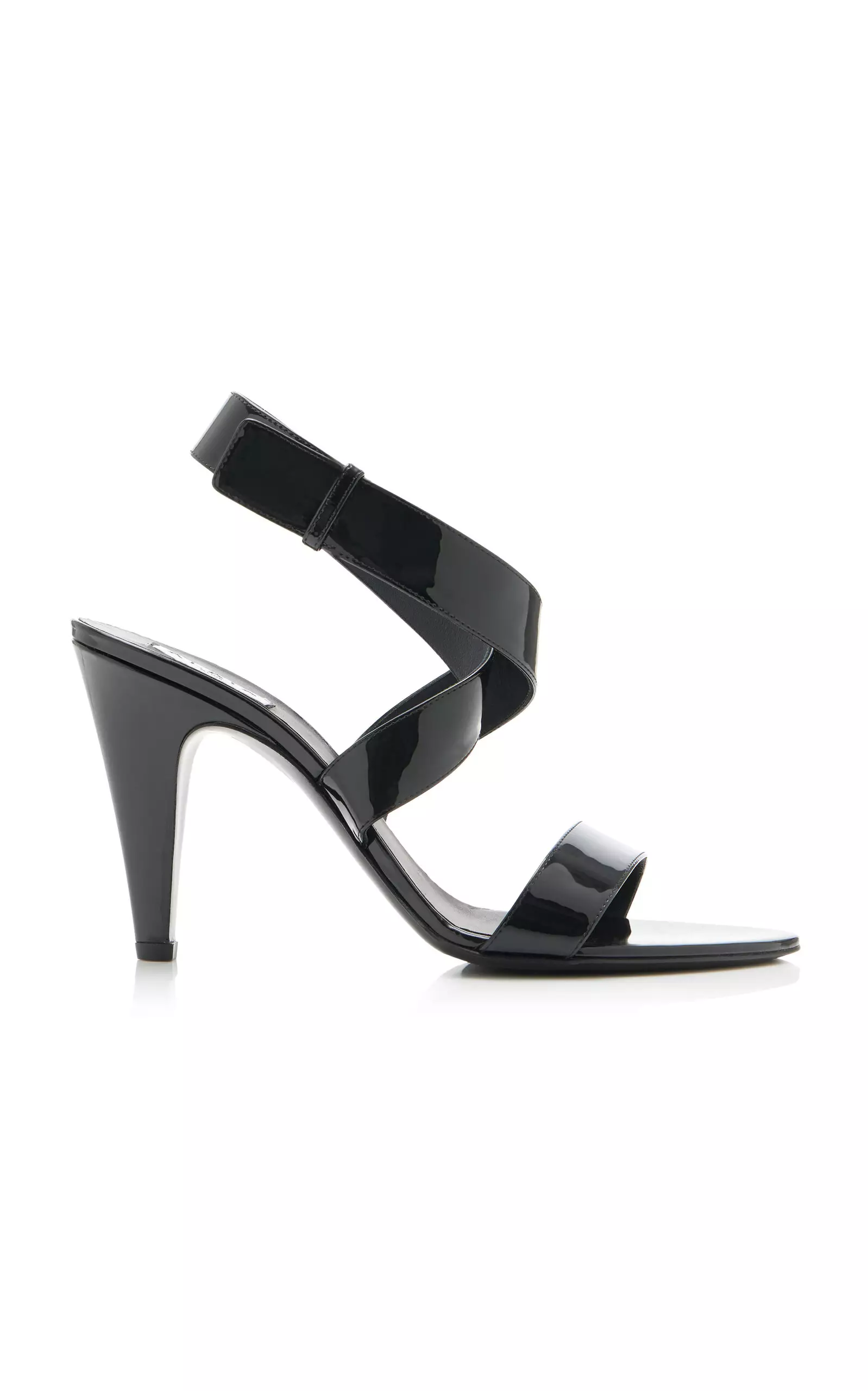 Cone Patent Leather Sandals