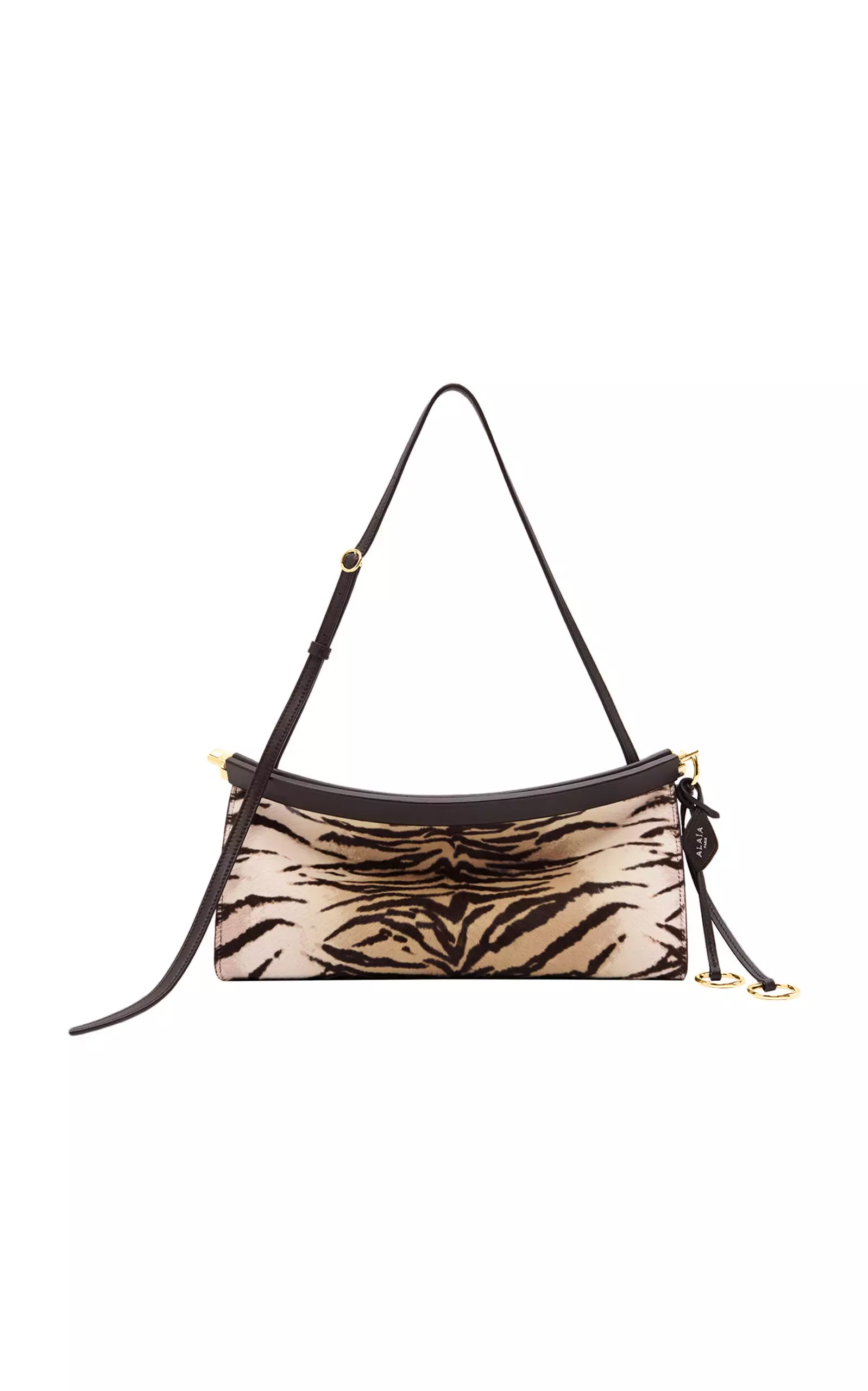 Le Click Medium Pony Hair East-West Shoulder Bag