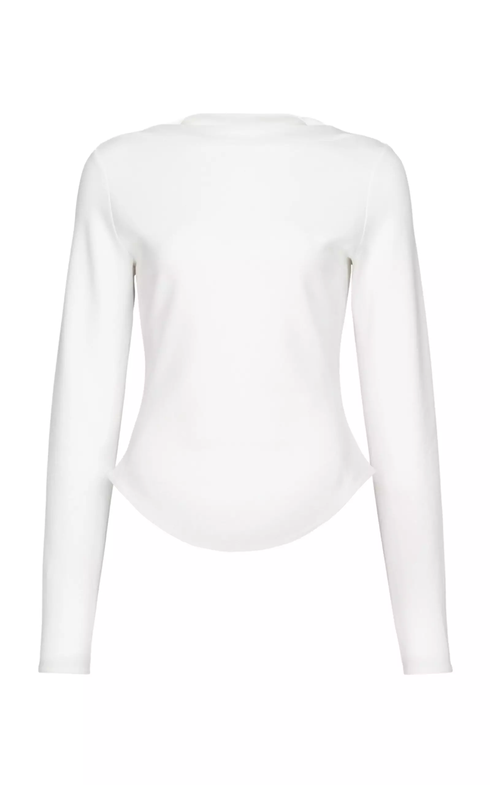 Tailored Cotton-Blend Top