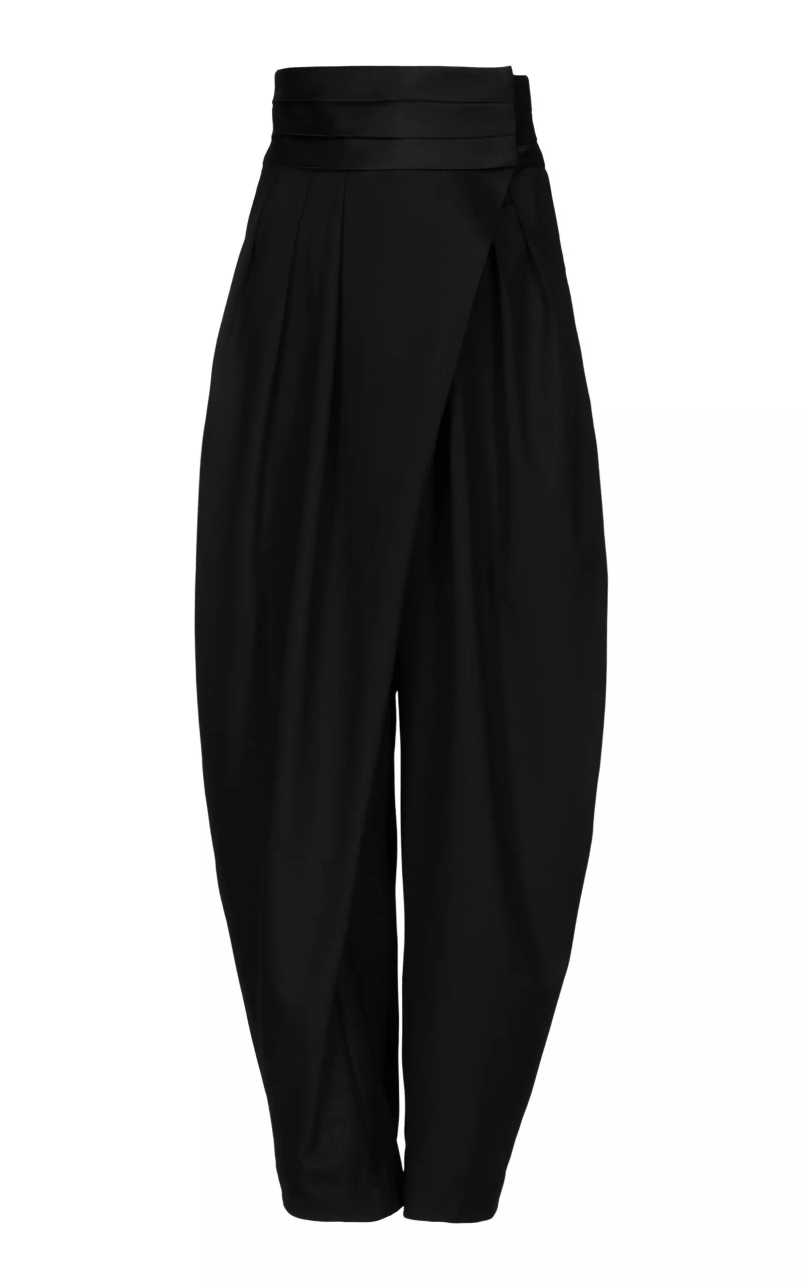 Tuxedo Round Wool Pants