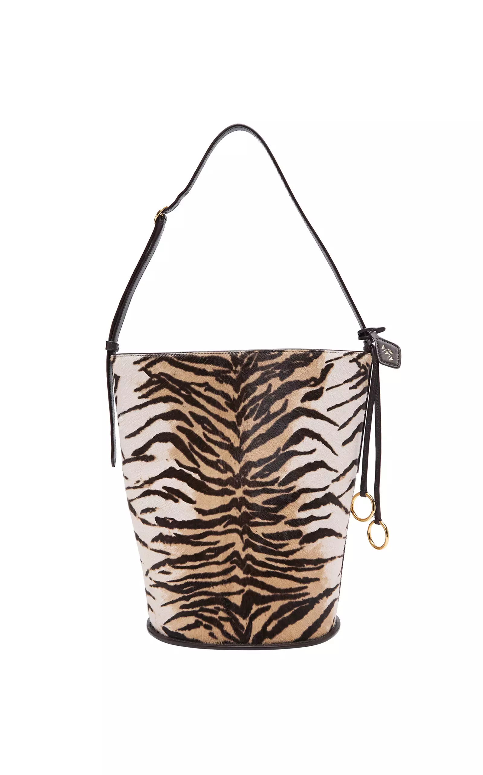 Pony Hair Bucket Tote Bag