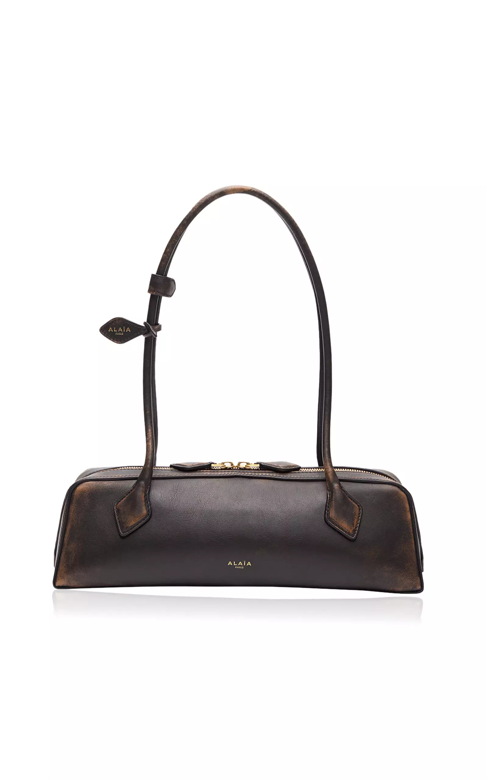Le Teckel Medium Leather Shoulder Bag