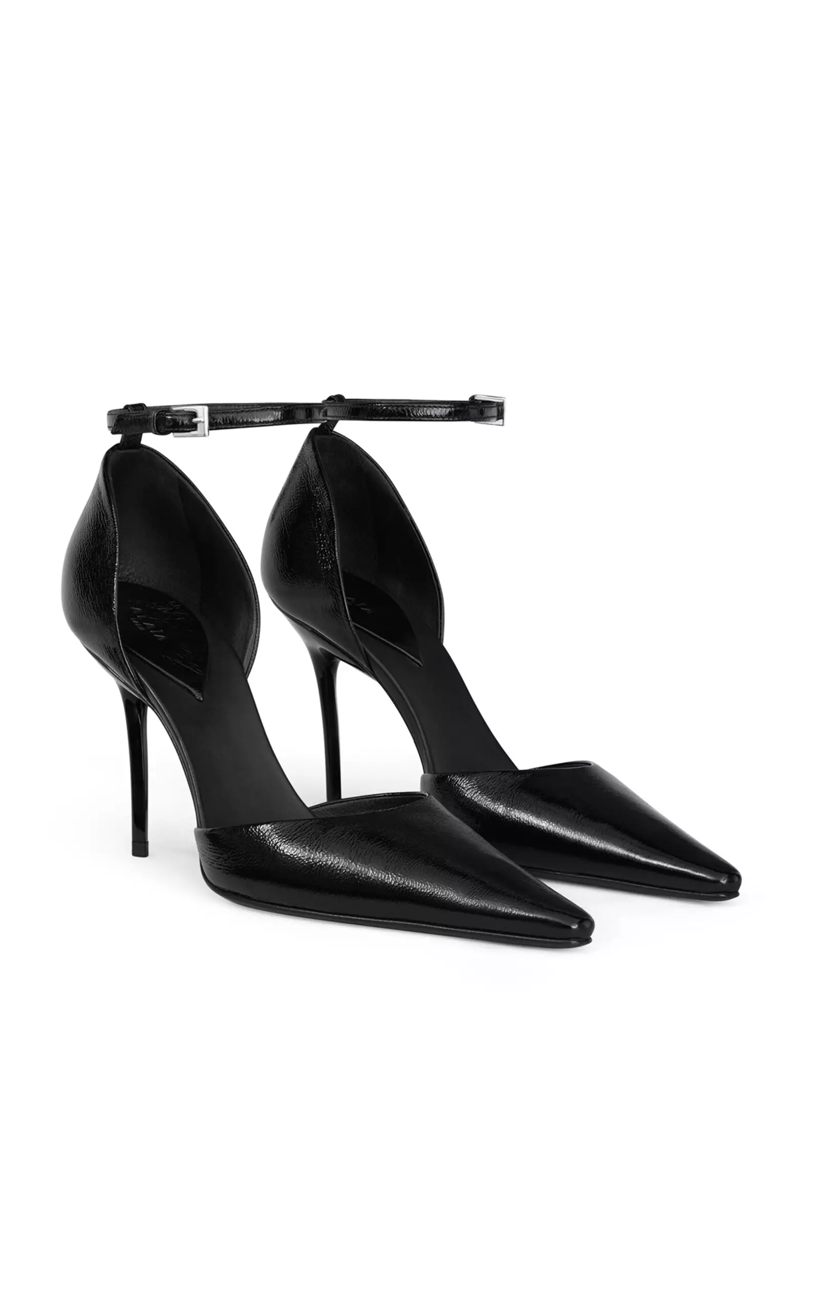 Leather D'Orsay Pumps