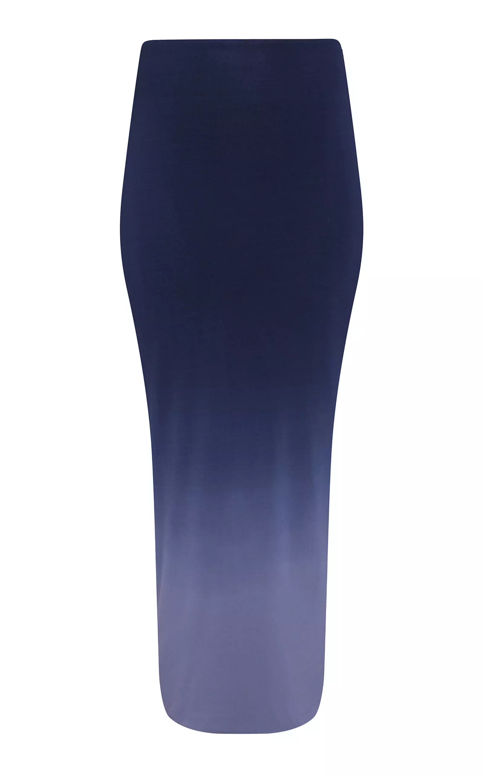 Ombre Jersey Maxi Skirt