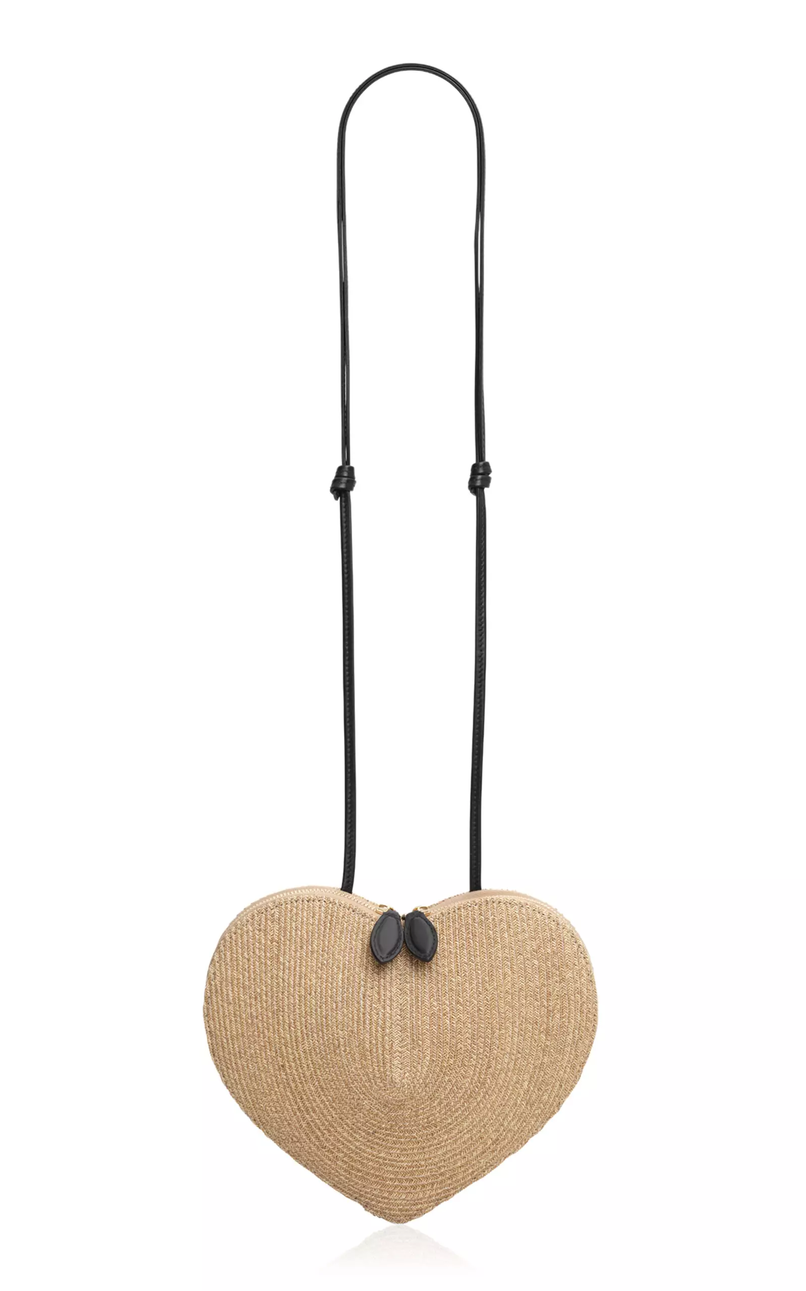 Le Coeur Straw Shoulder Bag