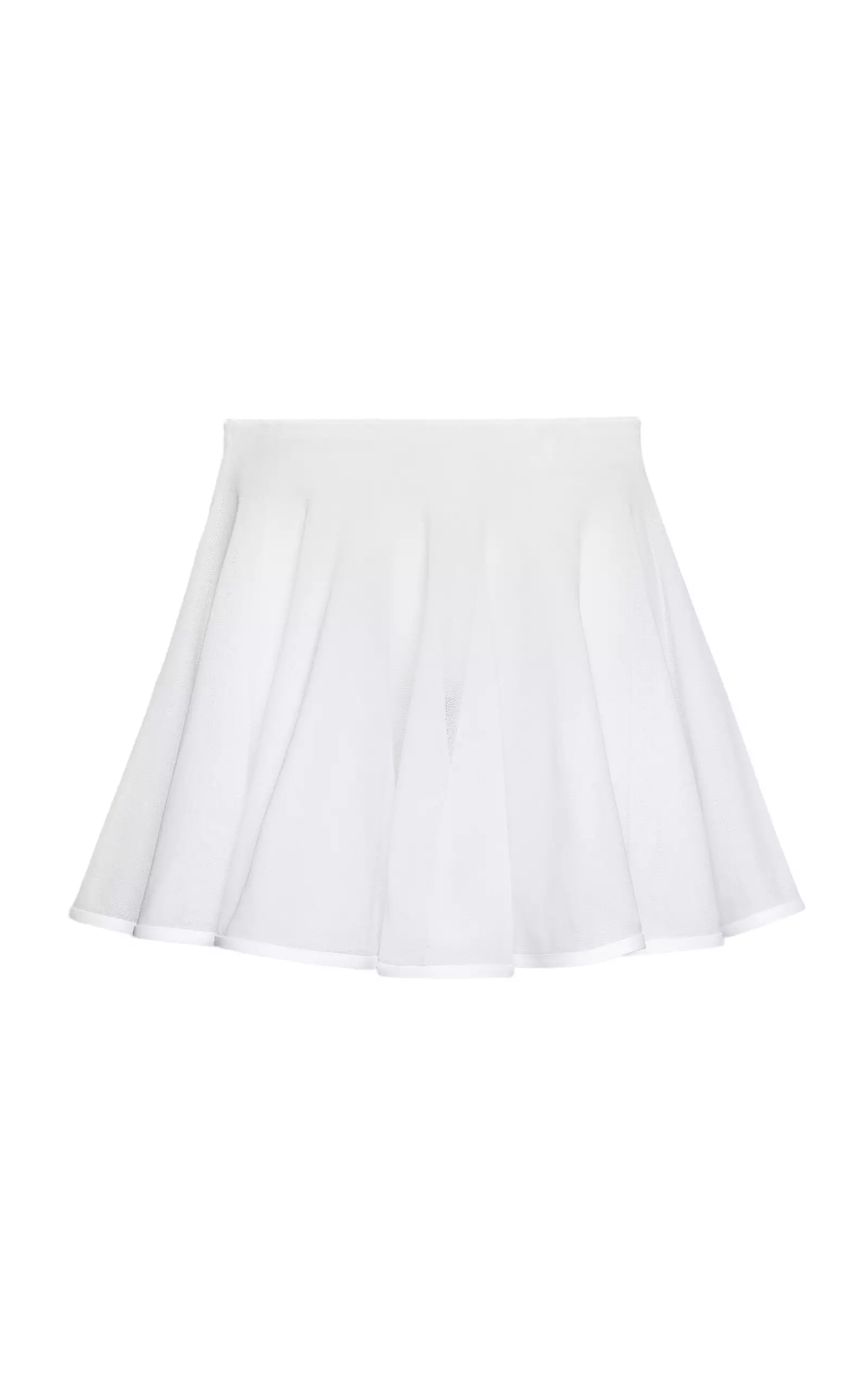 Cotton Skater Mini Skirt