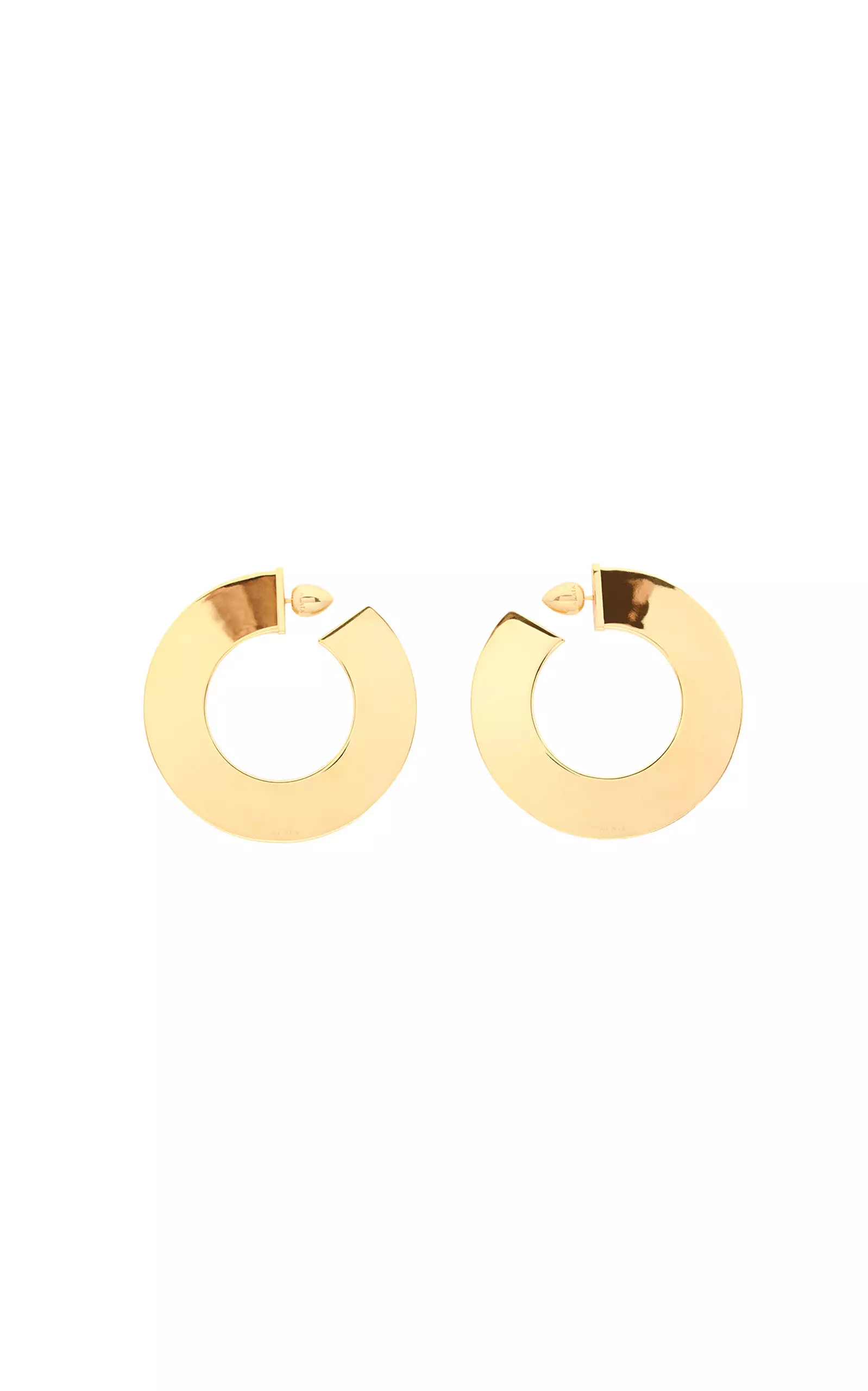 Blade Medium Hoop Earrings
