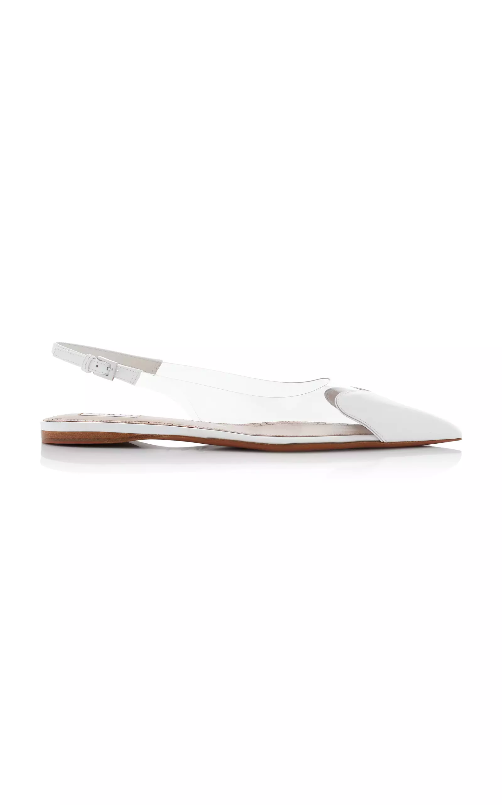 Le Cœur PVC Slingback Flats