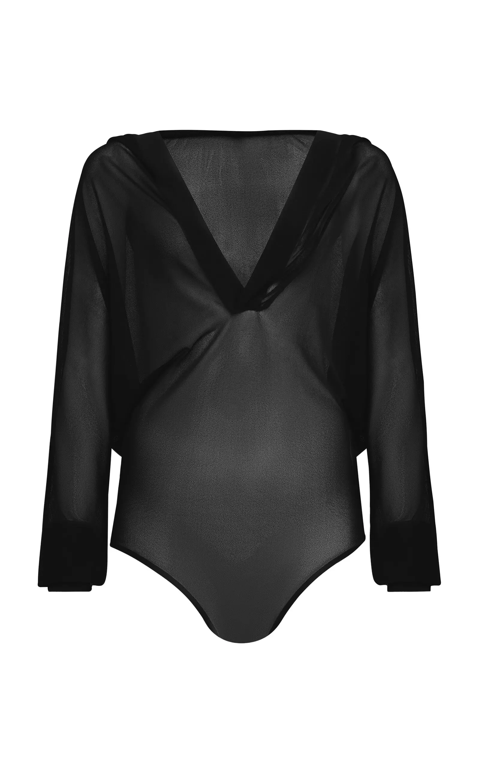 Hooded Knit Bodysuit