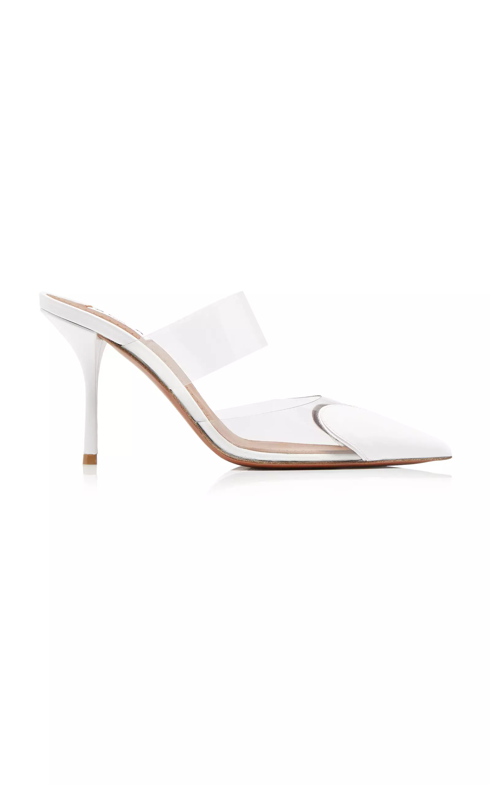 Le Cœur PVC, Leather Mules