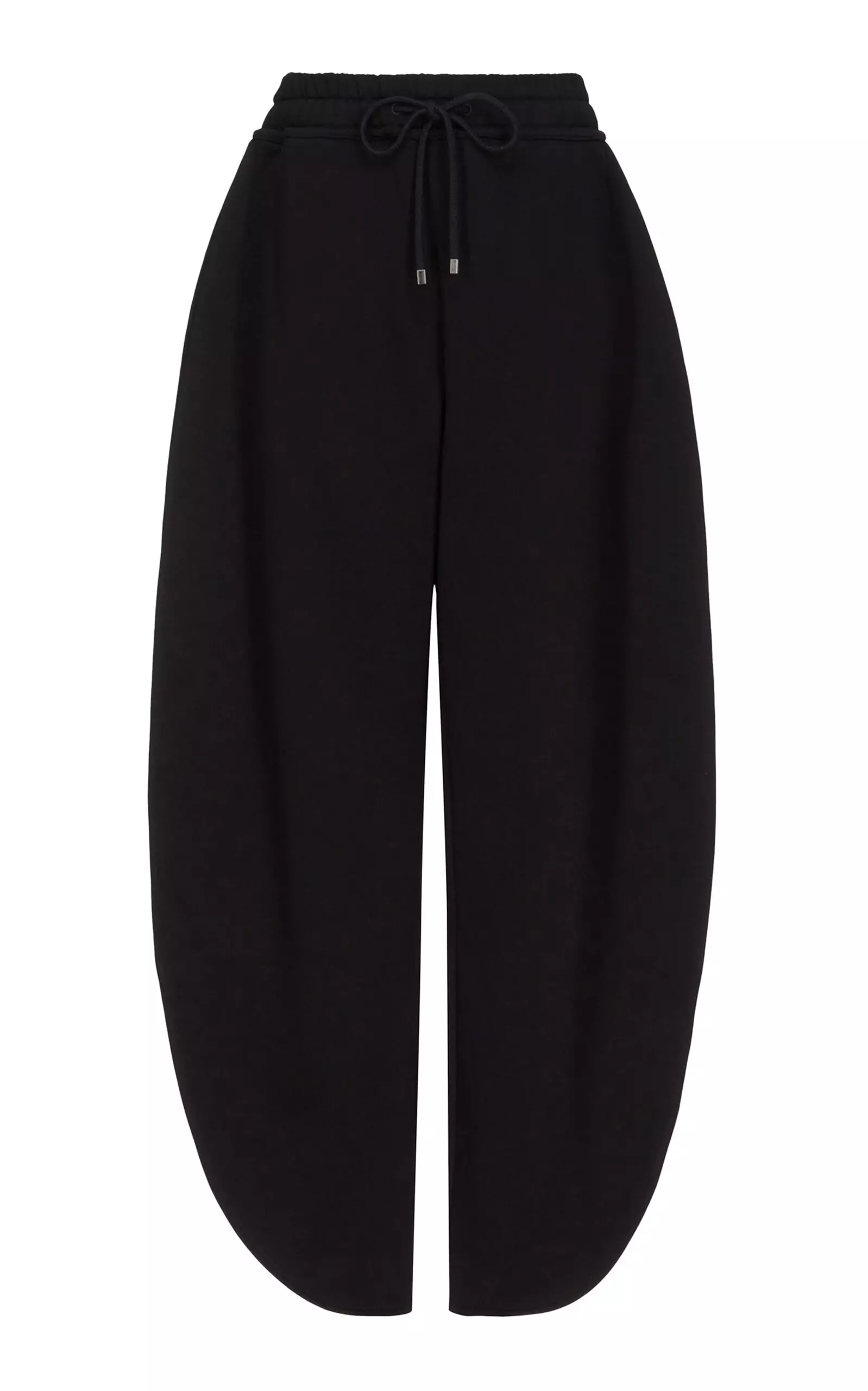 Cotton Barrel-Leg Jogger Sweatpants