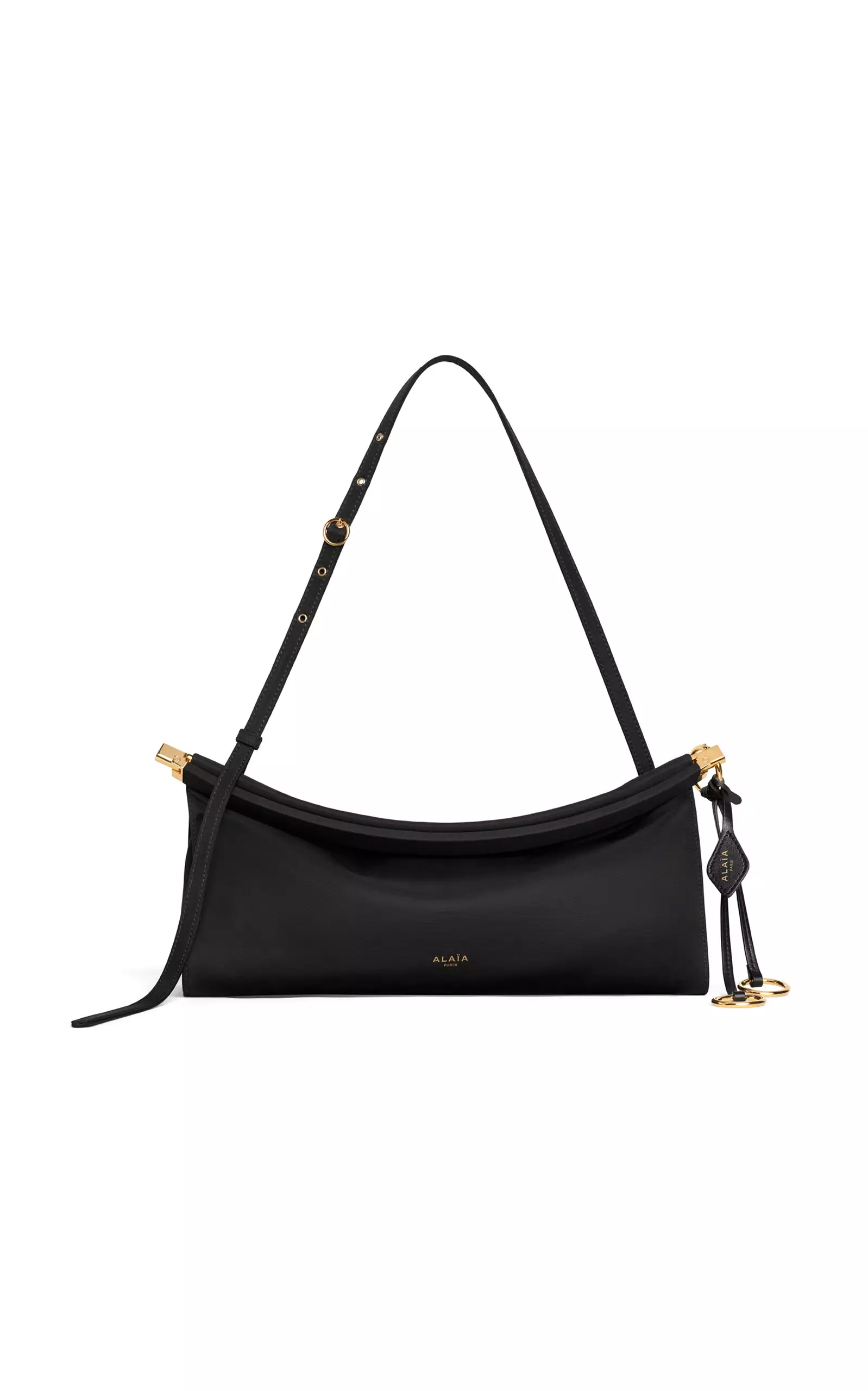 Le Click Medium Nylon East-West Shoulder Bag