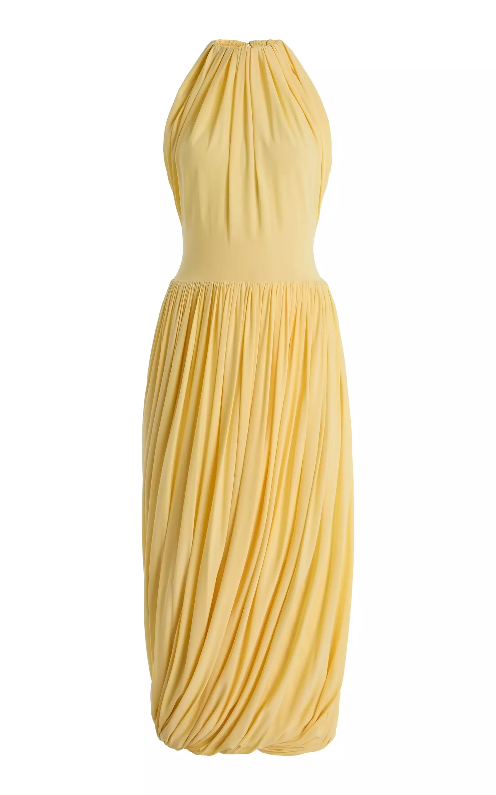 Twisted Jersey Midi Dress