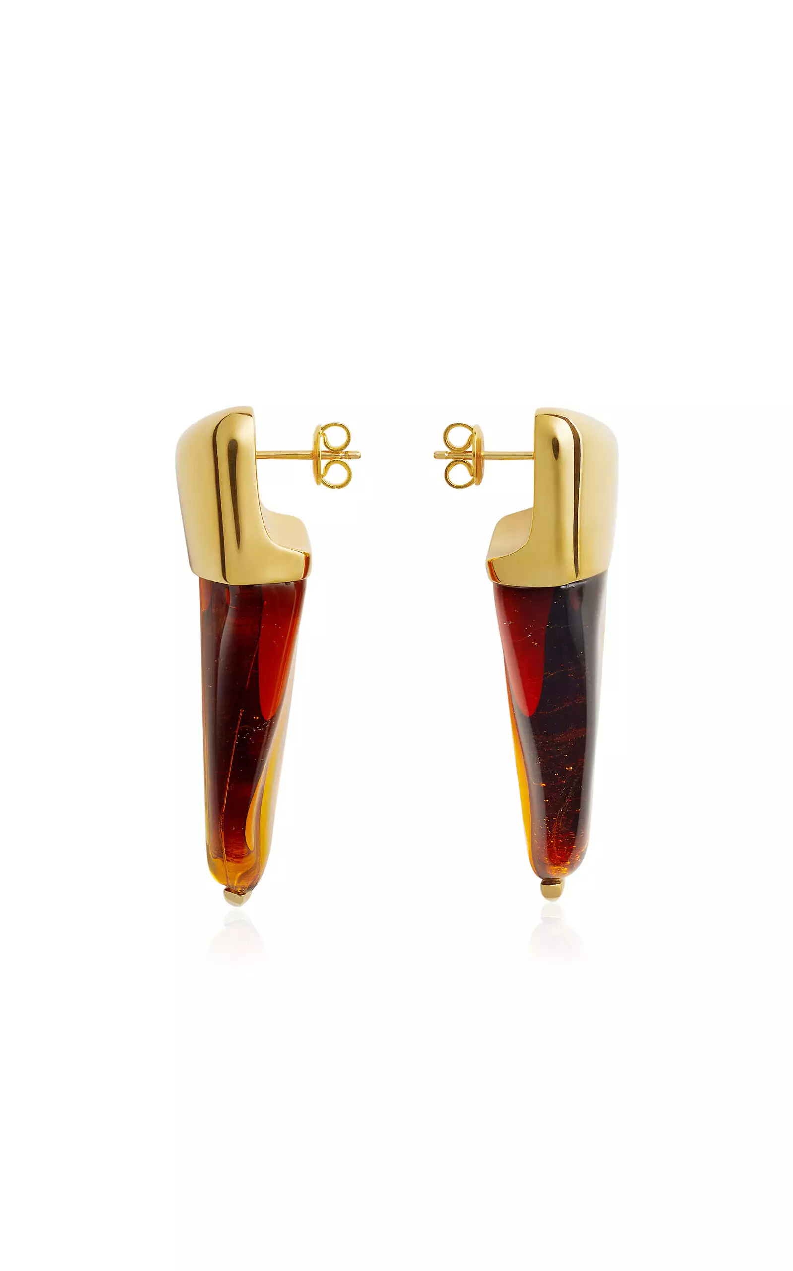 18K Gold-Finish Sterling Silver Earrings