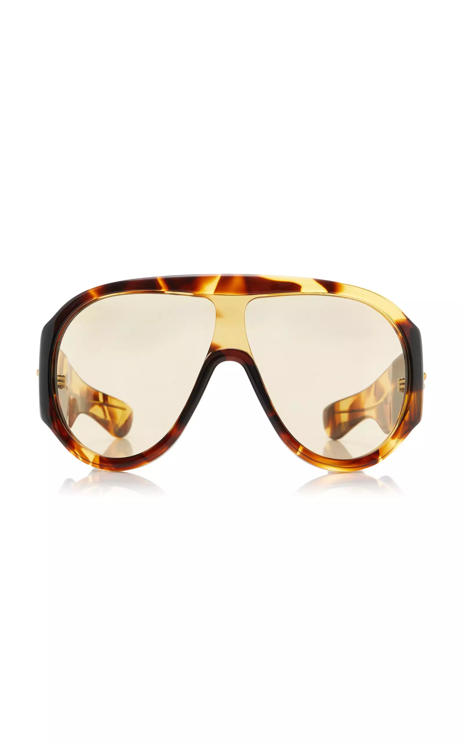 Aviator-Frame Acetate Sunglasses