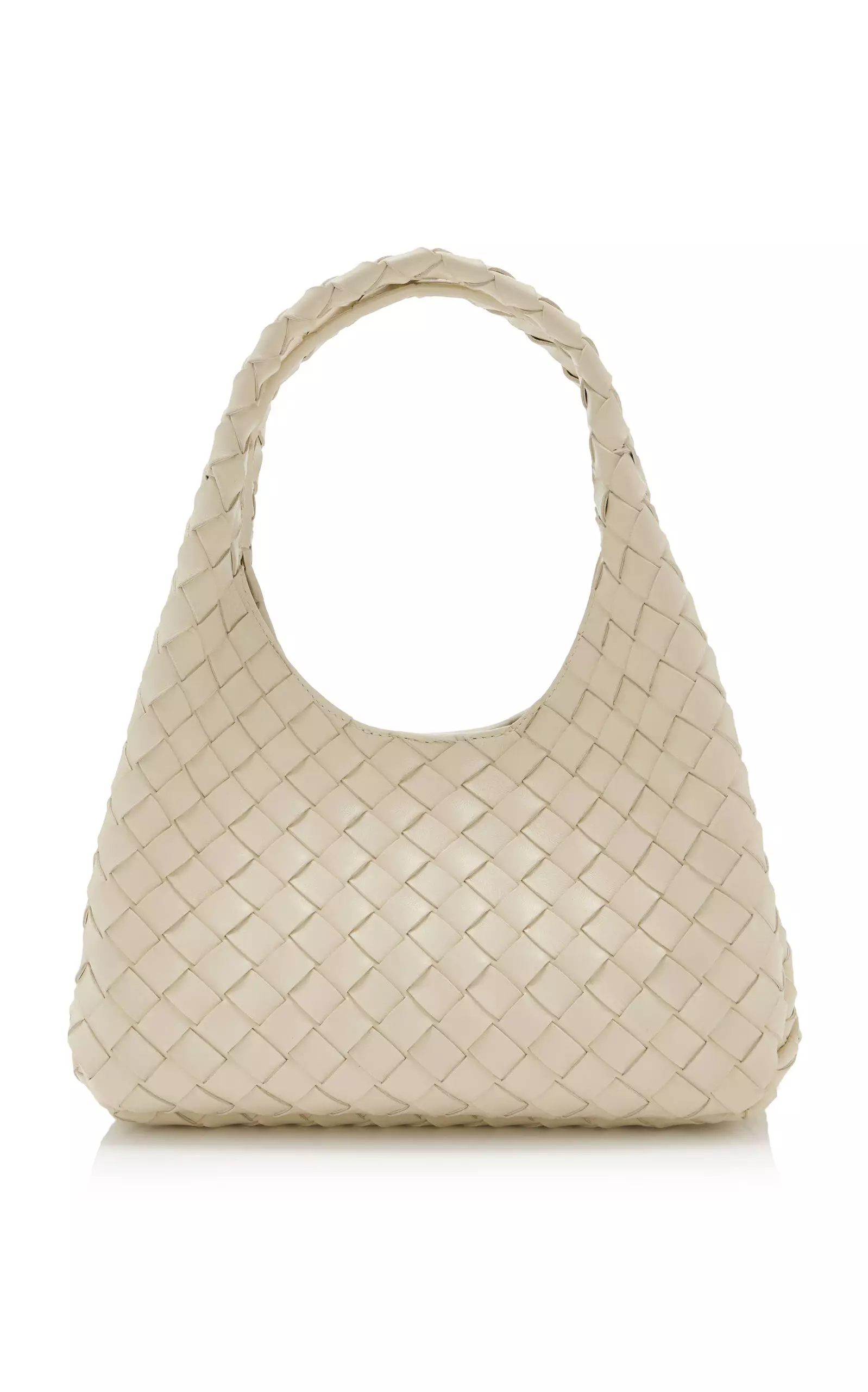 Small Campana Intrecciato Leather Bag