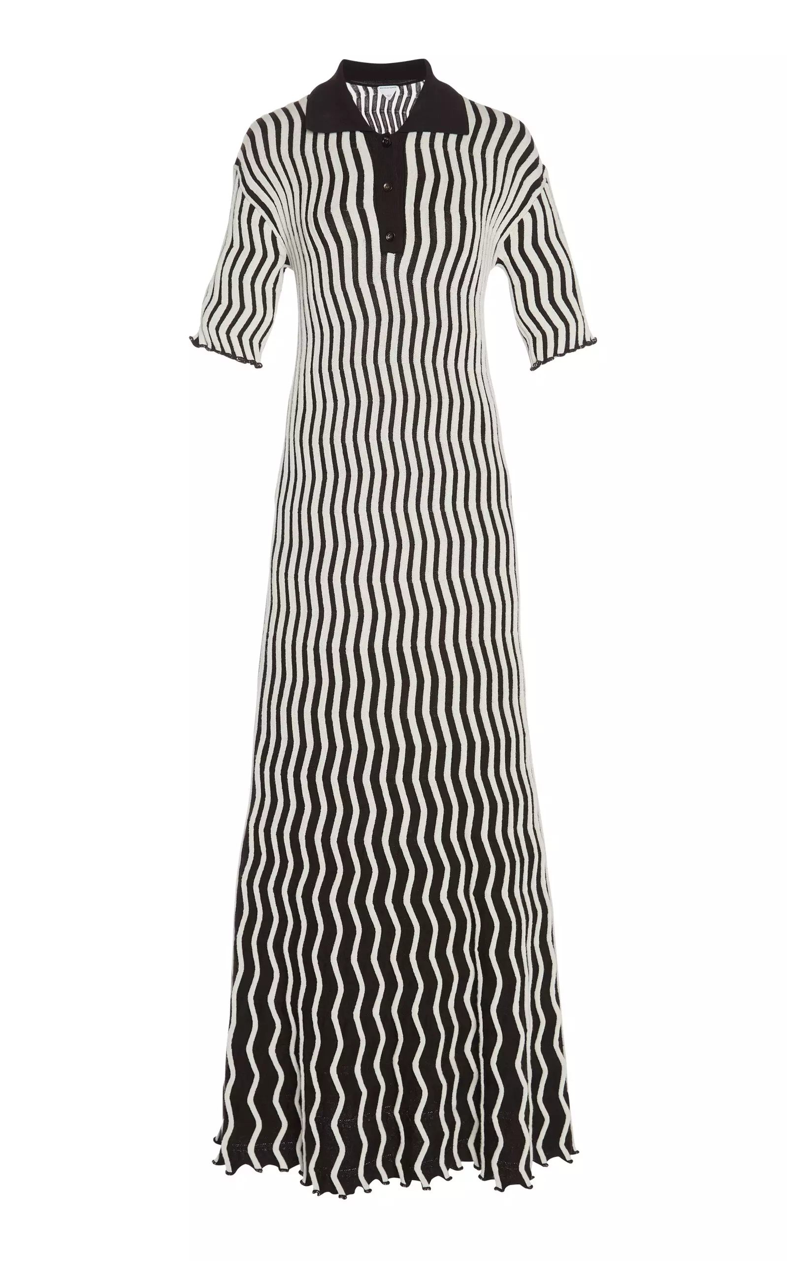 Ribbed Wool-Blend Maxi Dress