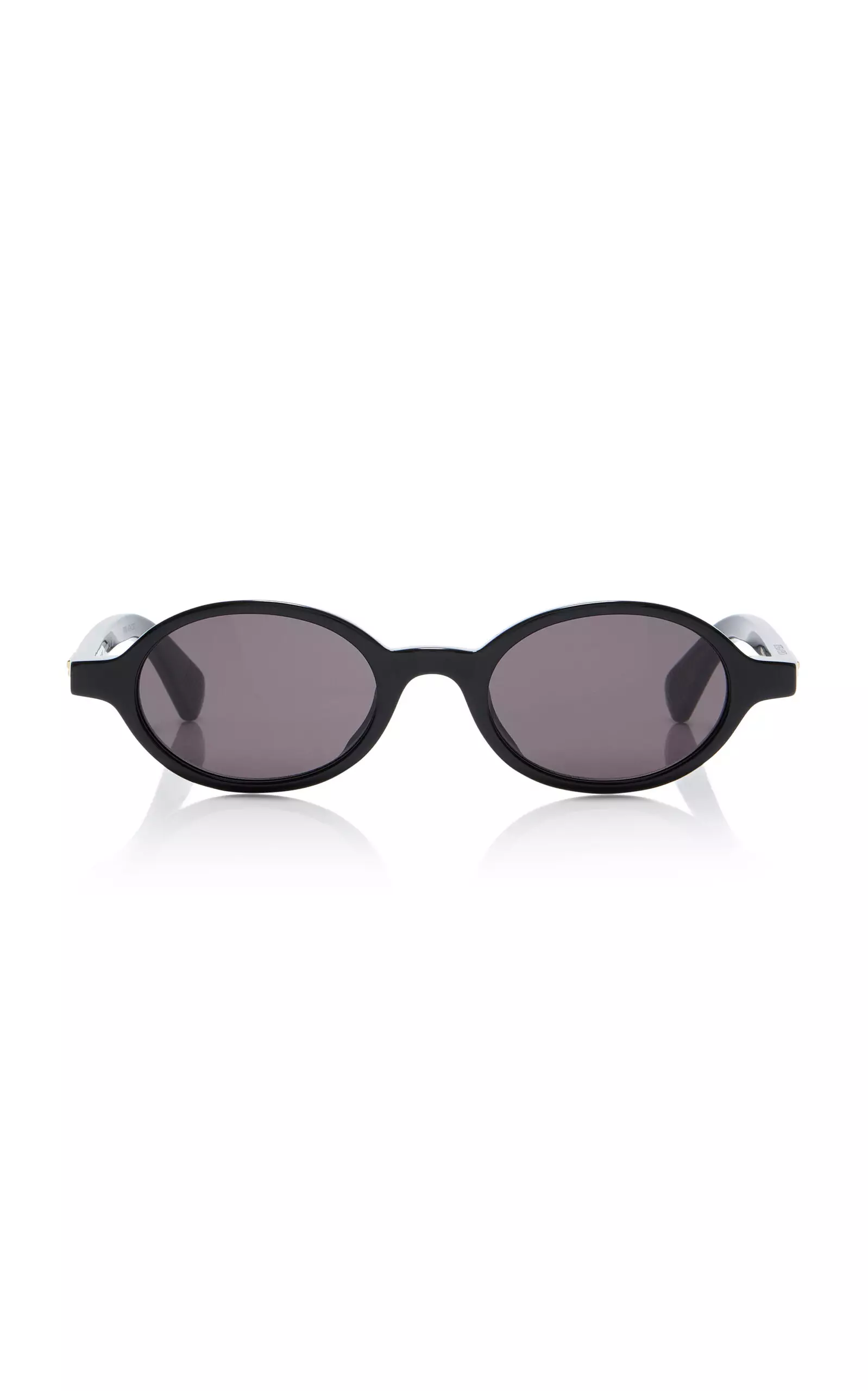 Round-Frame Acetate Sunglasses