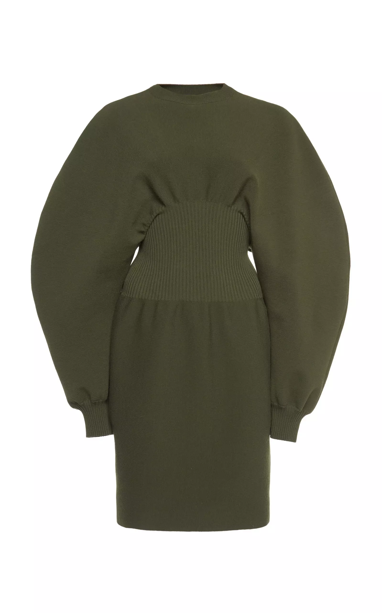 Wool Knit Mini Dress