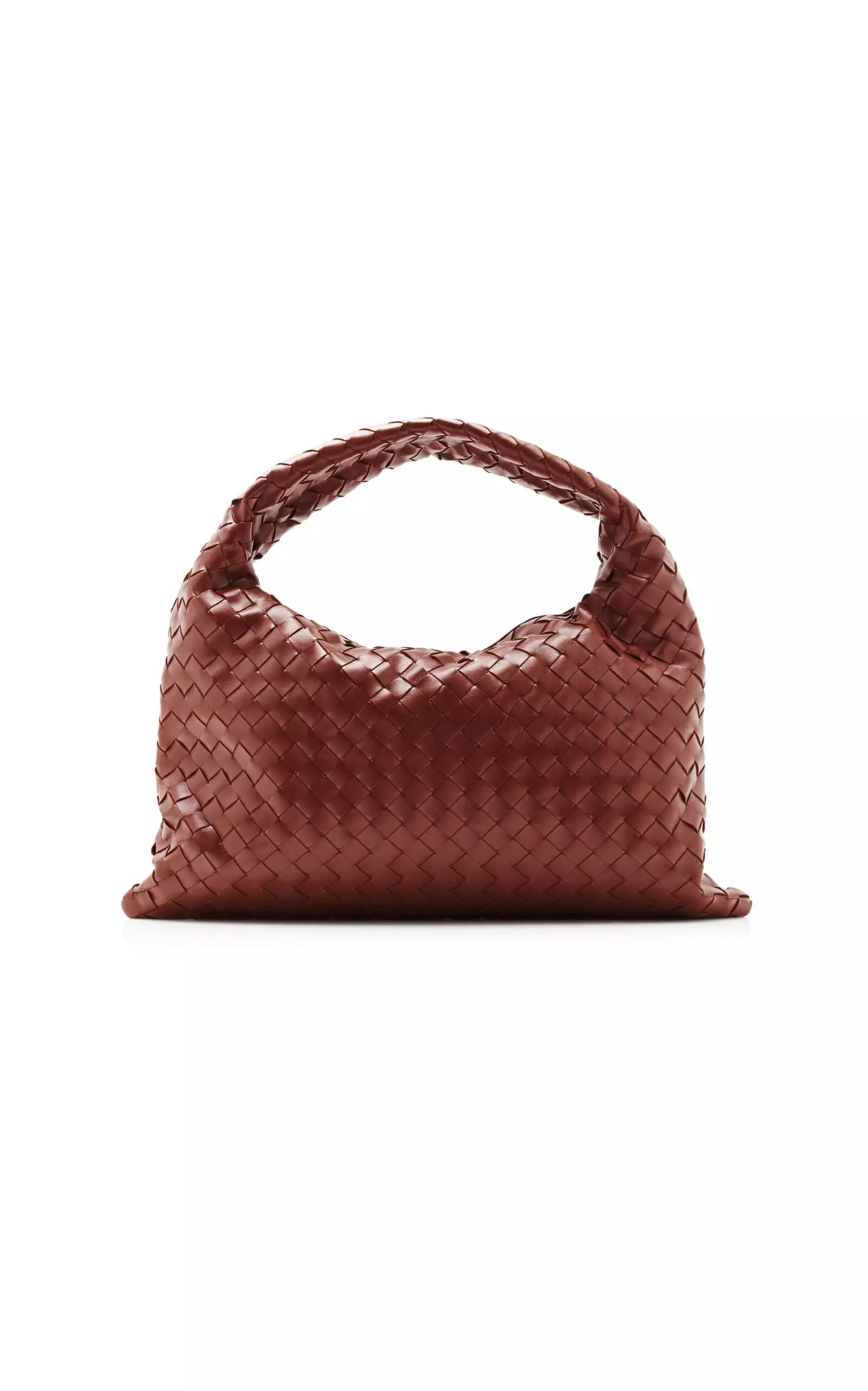 Small Hop Intrecciato Leather Bag