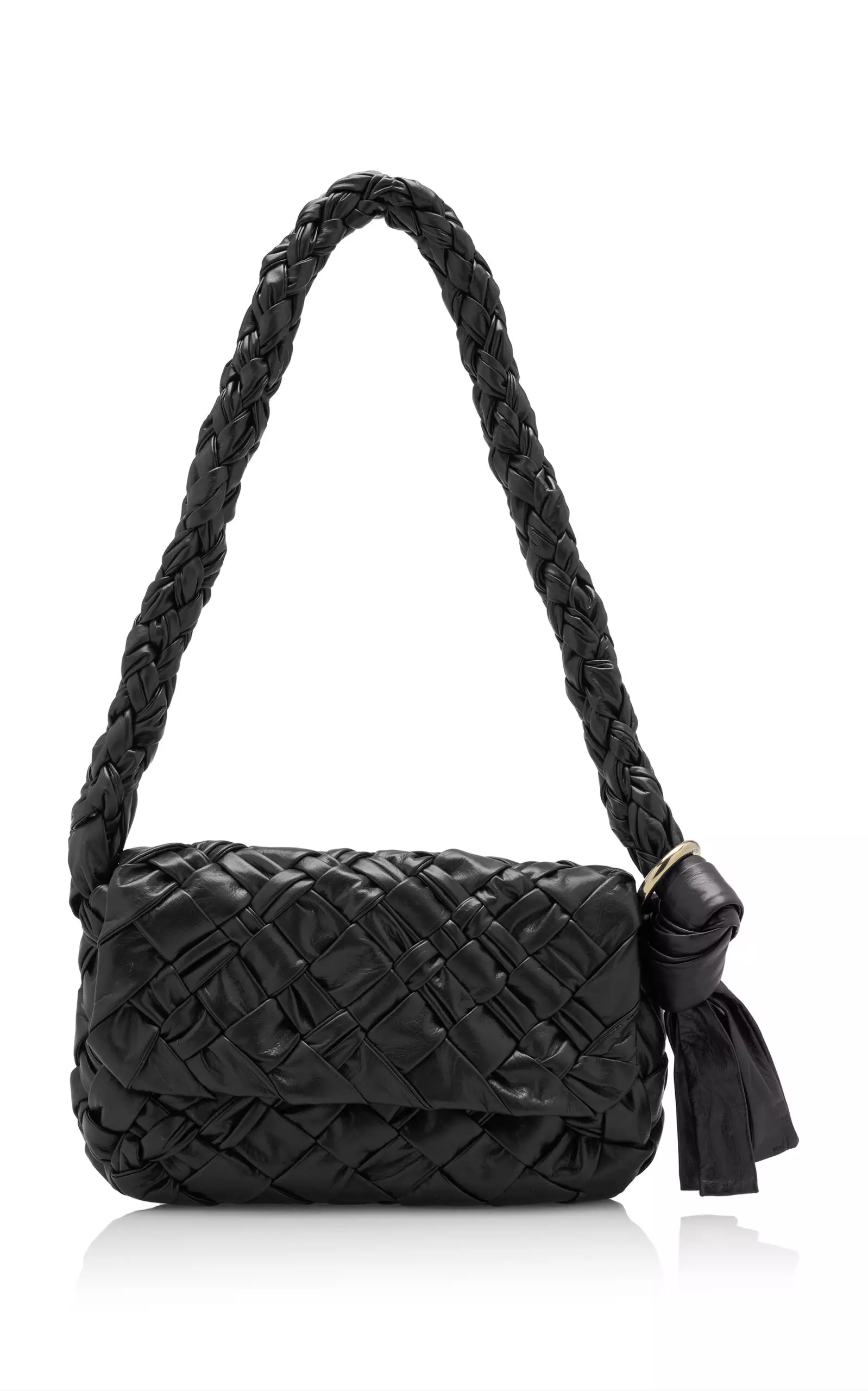 Kalimero Citta' Intrecciato Leather Bag