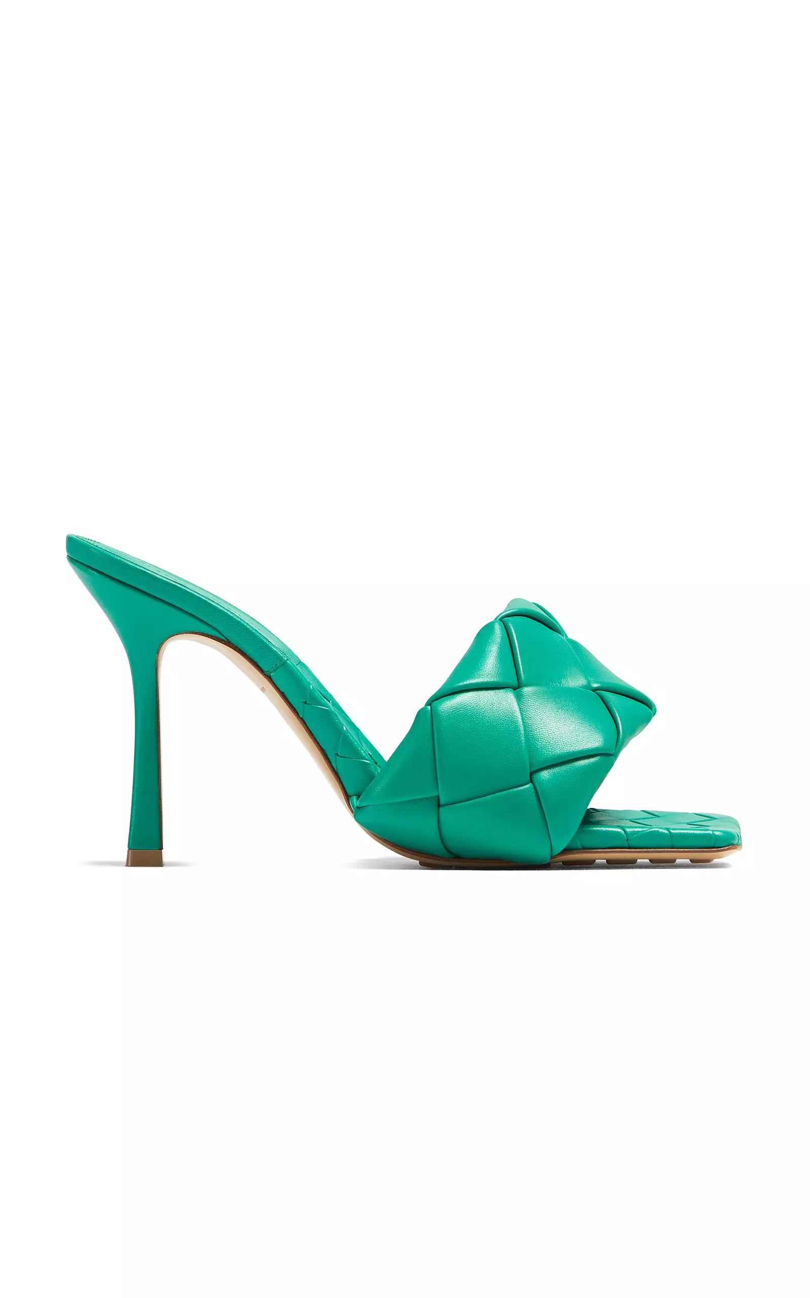 The Lido Intrecciato Leather Sandals