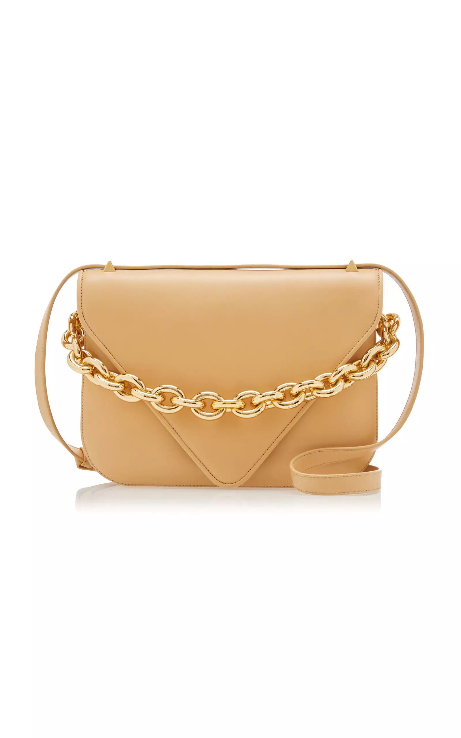 The Mount Large Leather Envelope Chain Bag
