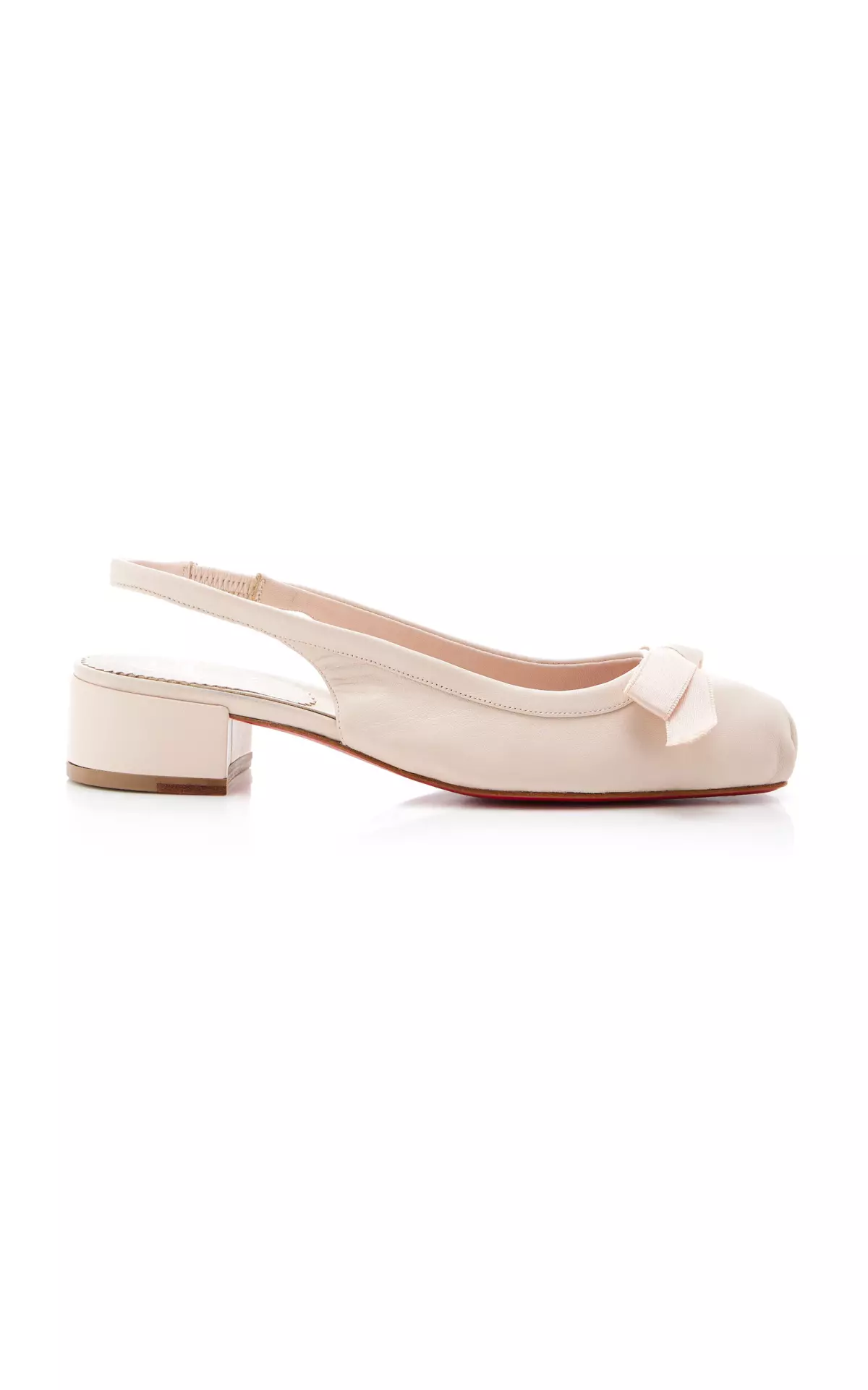 Mamaflirt 30mm Leather Slingback Ballet Flats