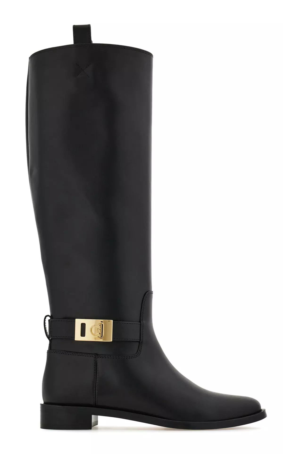 Zakia Leather Riding Boots