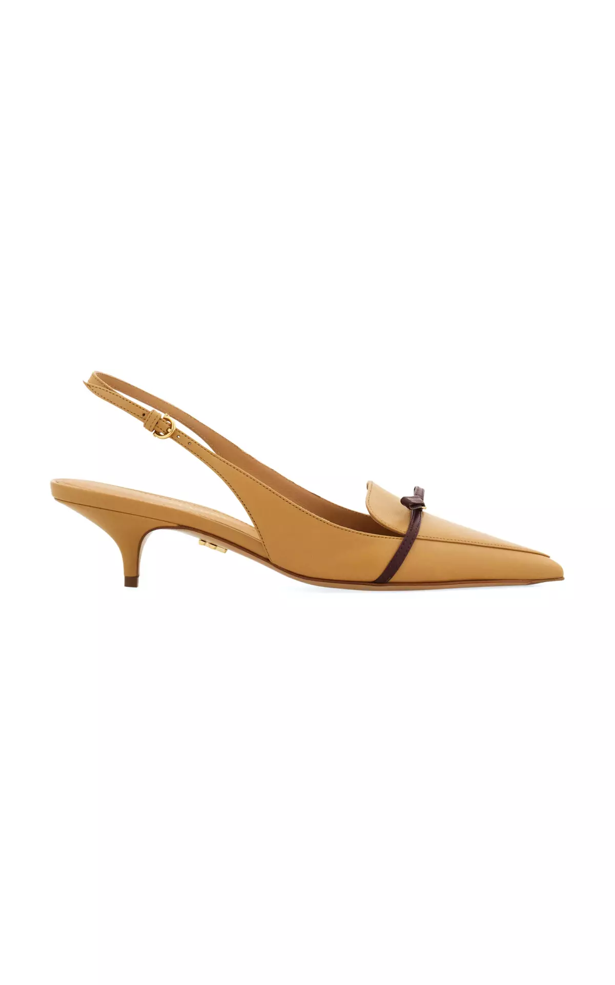 Giusina Leather Slingback Pumps