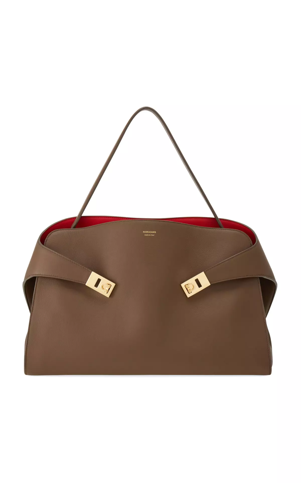 Large Hug Soft Bicolor Shoulder Bag