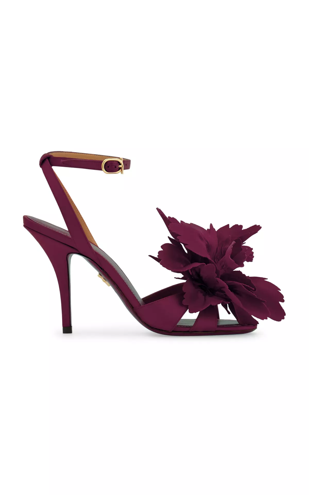 Ghilly Flower-Detailed Leather Sandals